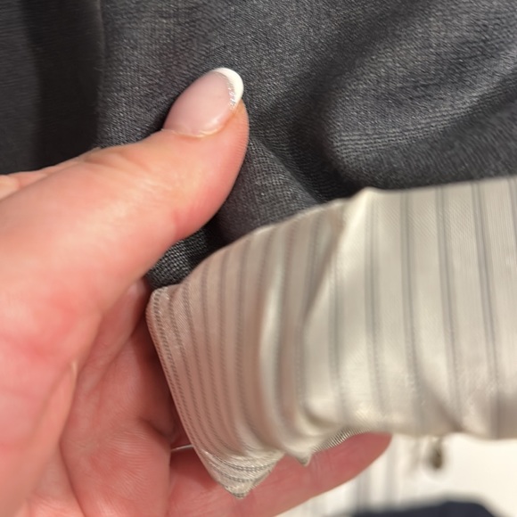 Sweet lined grey blazer - Picture 3 of 6